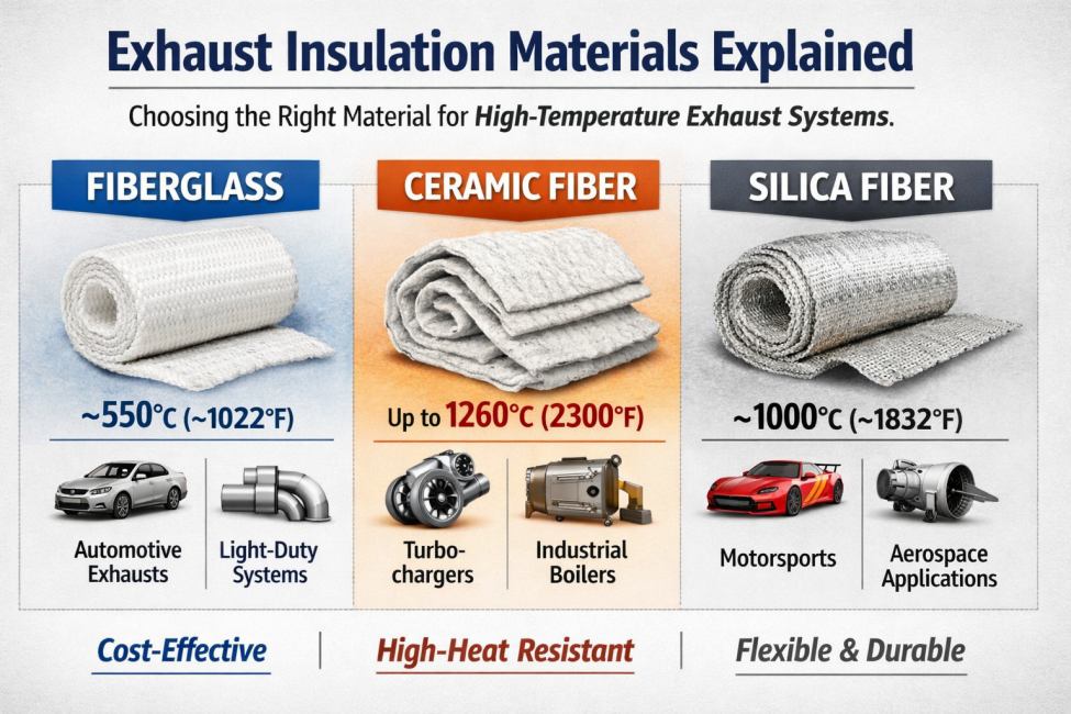 Exhaust Insulation Materials