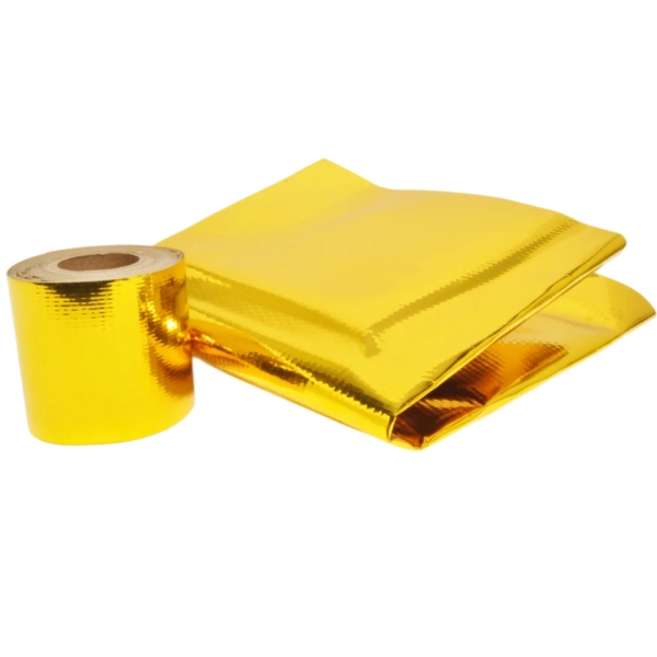 gold heat reflective sheet gold heat reflective sheet