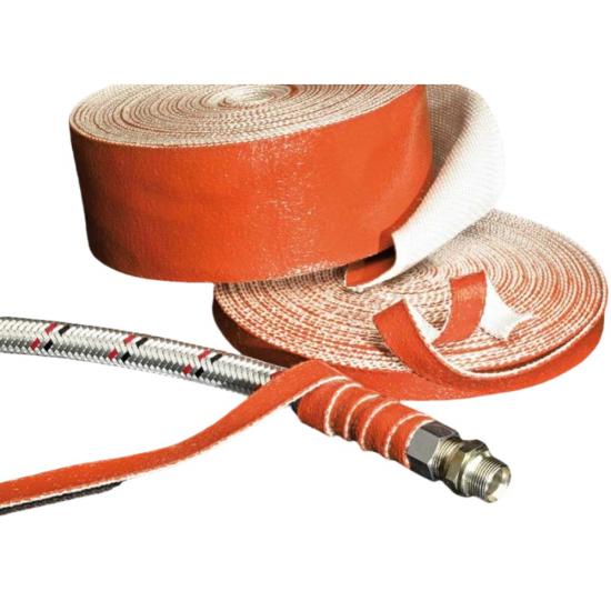 Silikon kaplı fiberglas yalıtım bandı