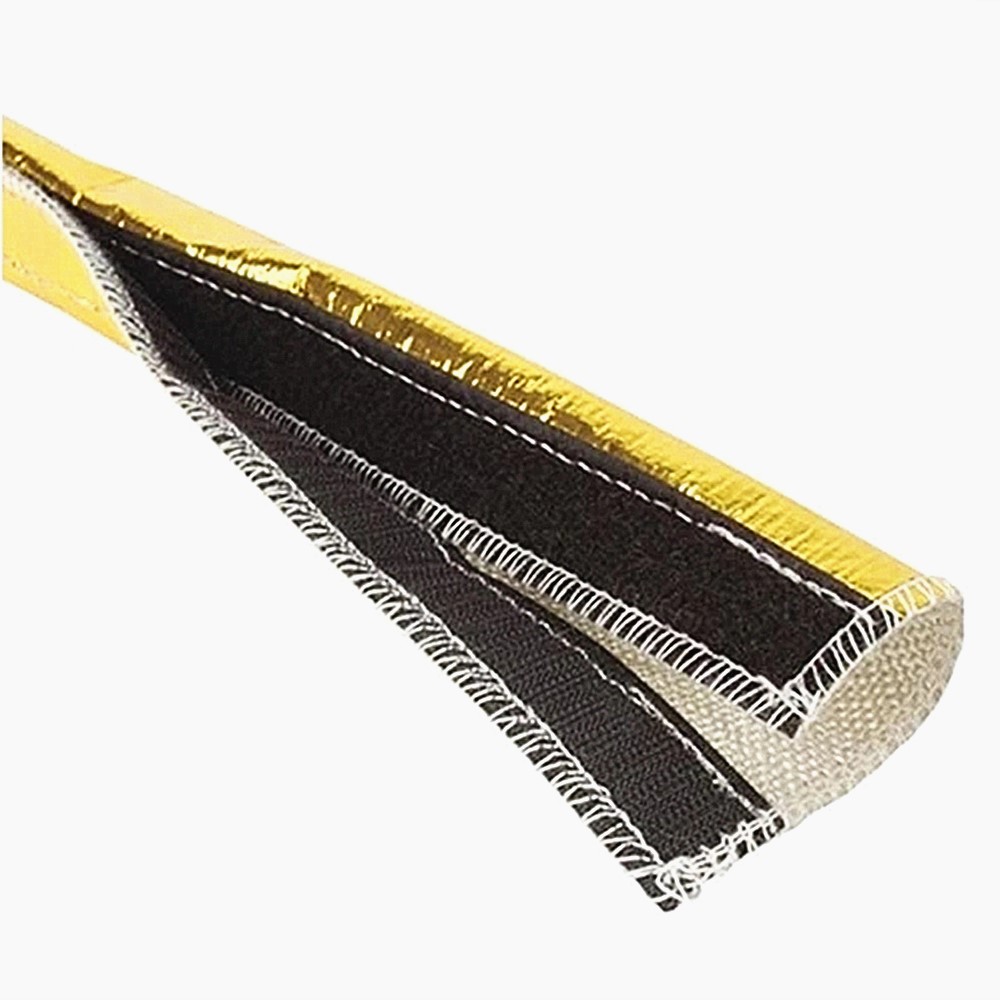 Heat Shroud Gold: Kritik Hatlar ve Kablolama için Mühendislikli Termal ve Aşınma Koruması. Bağlantıyı Kesmeden Kurun