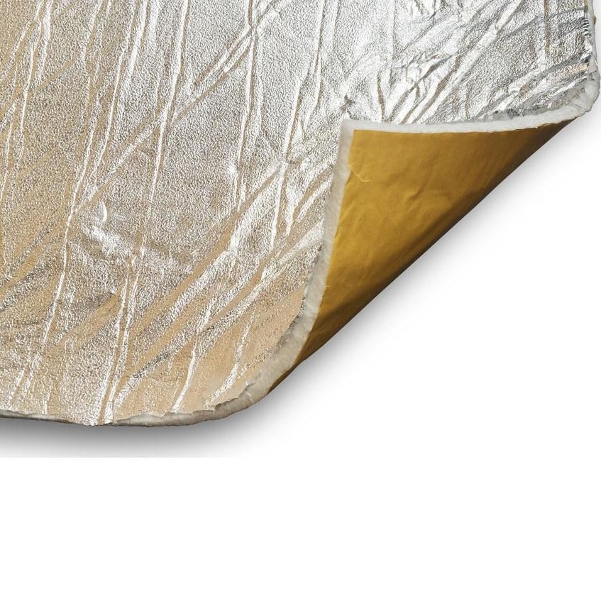 Isıya dayanıklı alüminyum yüzeyli cam elyaf mat