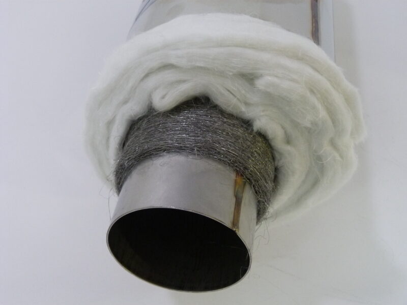 Fiberglas ve Paslanmaz Çelik Yünü Susturucu Dolgu Malzemesi